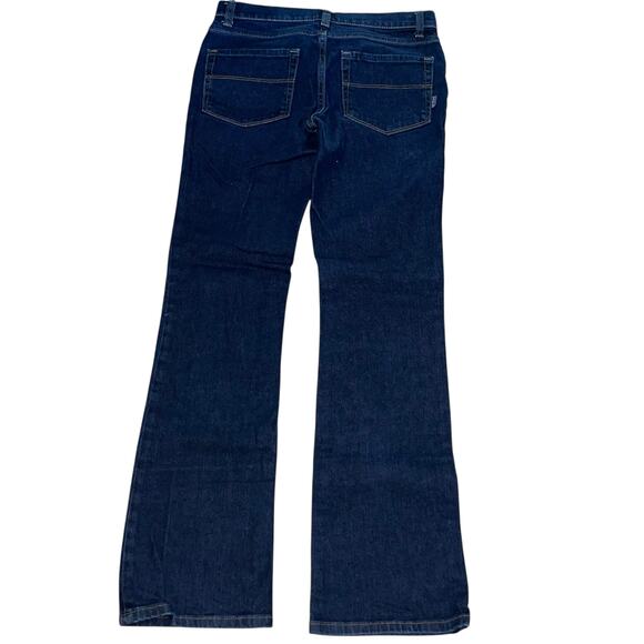 Patagonia Jeans Low Rise Boot Cut Dark Wash Denim - Picture 3 of 8